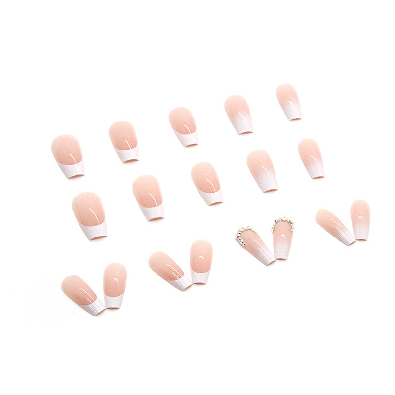 Wholesale Gradient Diamond Resin Nail Stickers